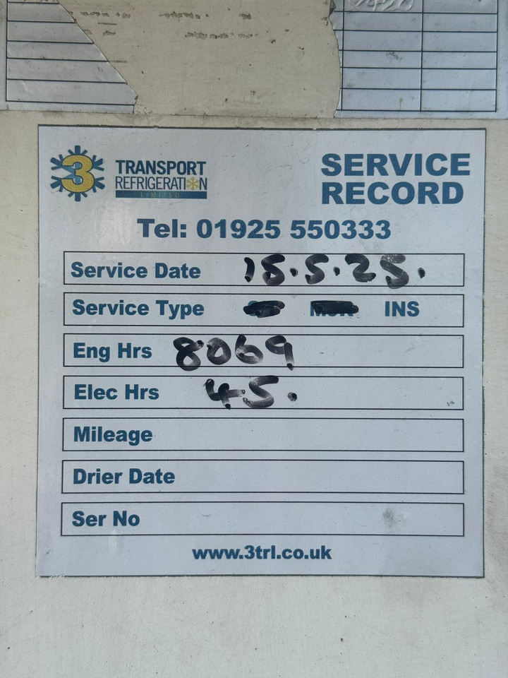 Gray and Adams 2016 Vector 1350 – MJG039 - Gjysmë rimorkio frigorifer: foto 5 Gray and Adams 2016 Vector 1350 – MJG039 - Gjysmë rimorkio frigorifer: foto 5