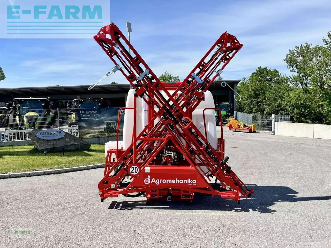 Spërkatës me rimorkio Agromehanika ags 1200 - feldspritze 15m: foto 8 Spërkatës me rimorkio Agromehanika ags 1200 - feldspritze 15m: foto 8