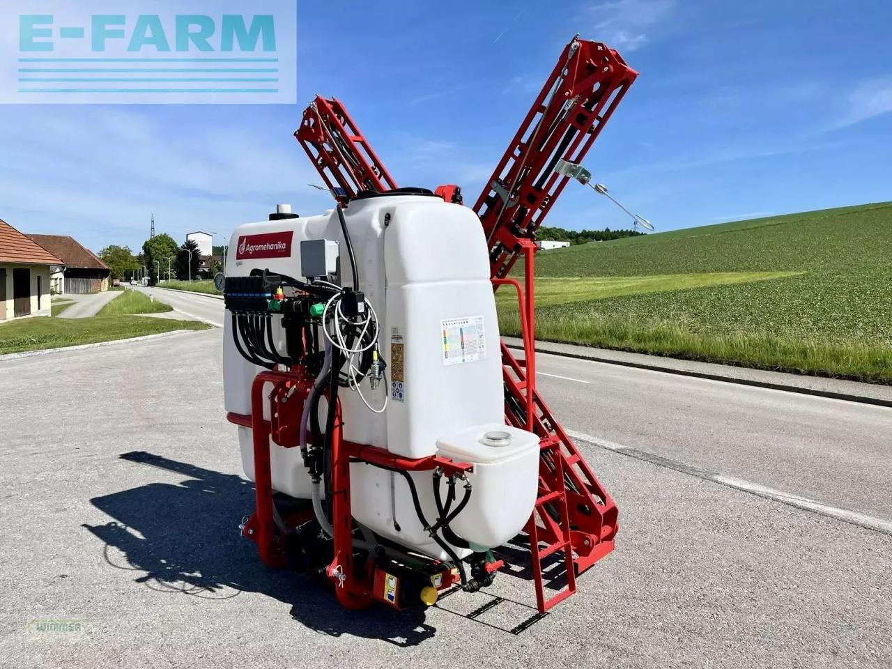 Spërkatës me rimorkio Agromehanika ags 1200 - feldspritze 15m: foto 6 Spërkatës me rimorkio Agromehanika ags 1200 - feldspritze 15m: foto 6