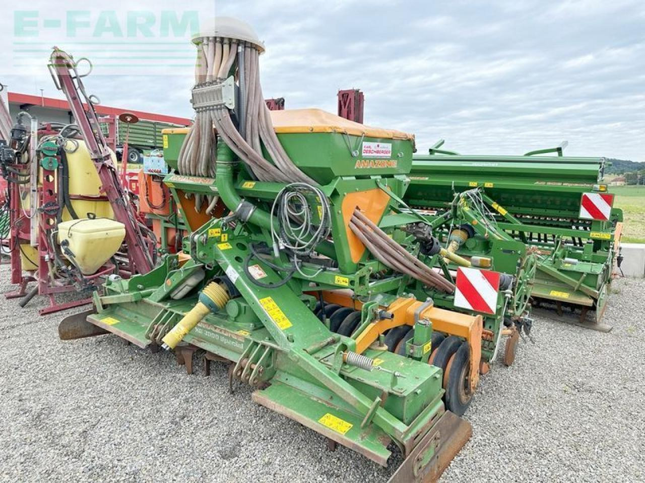 Amazone kg 3000 / ad-p 303 säkombination pneum. - Mbjellëse e kombinuar në radhë: foto 1 Amazone kg 3000 / ad-p 303 säkombination pneum. - Mbjellëse e kombinuar në radhë: foto 1