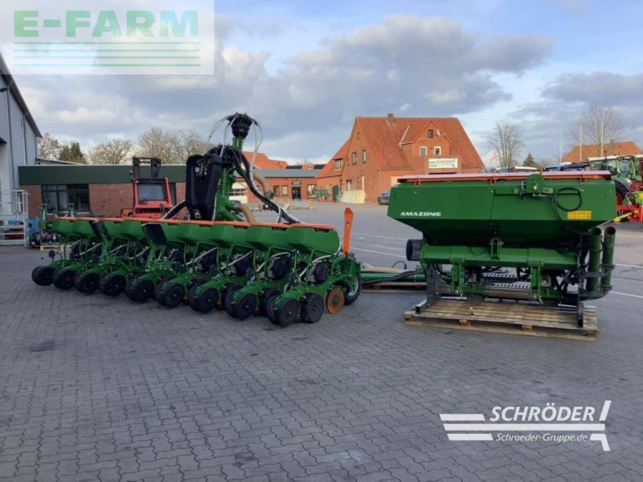 Makinë mbjellëse precize Amazone precea 6000-2fcc super: foto 6