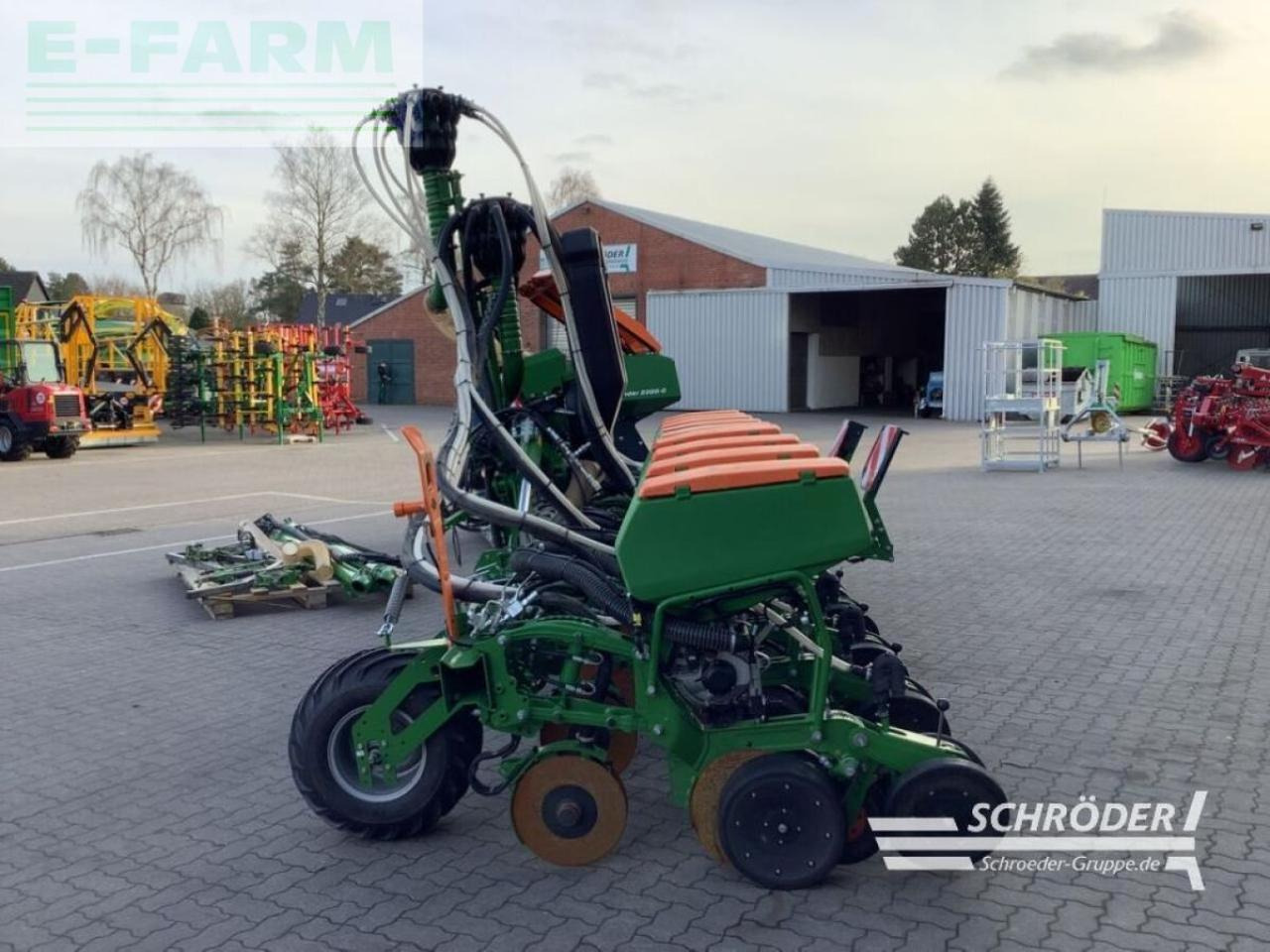 Makinë mbjellëse precize Amazone precea 6000-2fcc super: foto 8