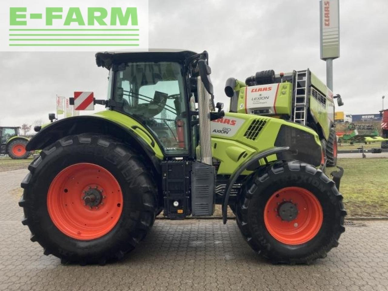 CLAAS axion 810 cmatic cebis CMATIC CEBIS - Traktor: foto 5 CLAAS axion 810 cmatic cebis CMATIC CEBIS - Traktor: foto 5