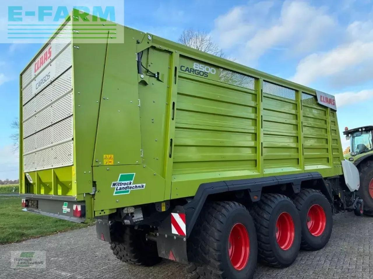 Rimorkio bujqësore vetëshkarkuese/ Shkarkues CLAAS cargos 8500 tridem: foto 12 Rimorkio bujqësore vetëshkarkuese/ Shkarkues CLAAS cargos 8500 tridem: foto 12