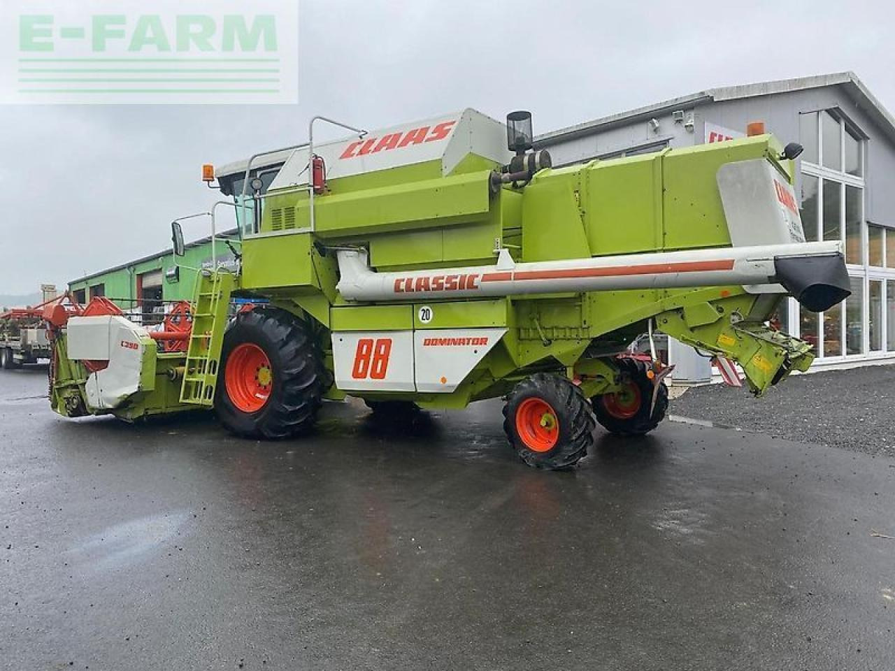 CLAAS dominator 88 - Autokombajnë: foto 5 CLAAS dominator 88 - Autokombajnë: foto 5