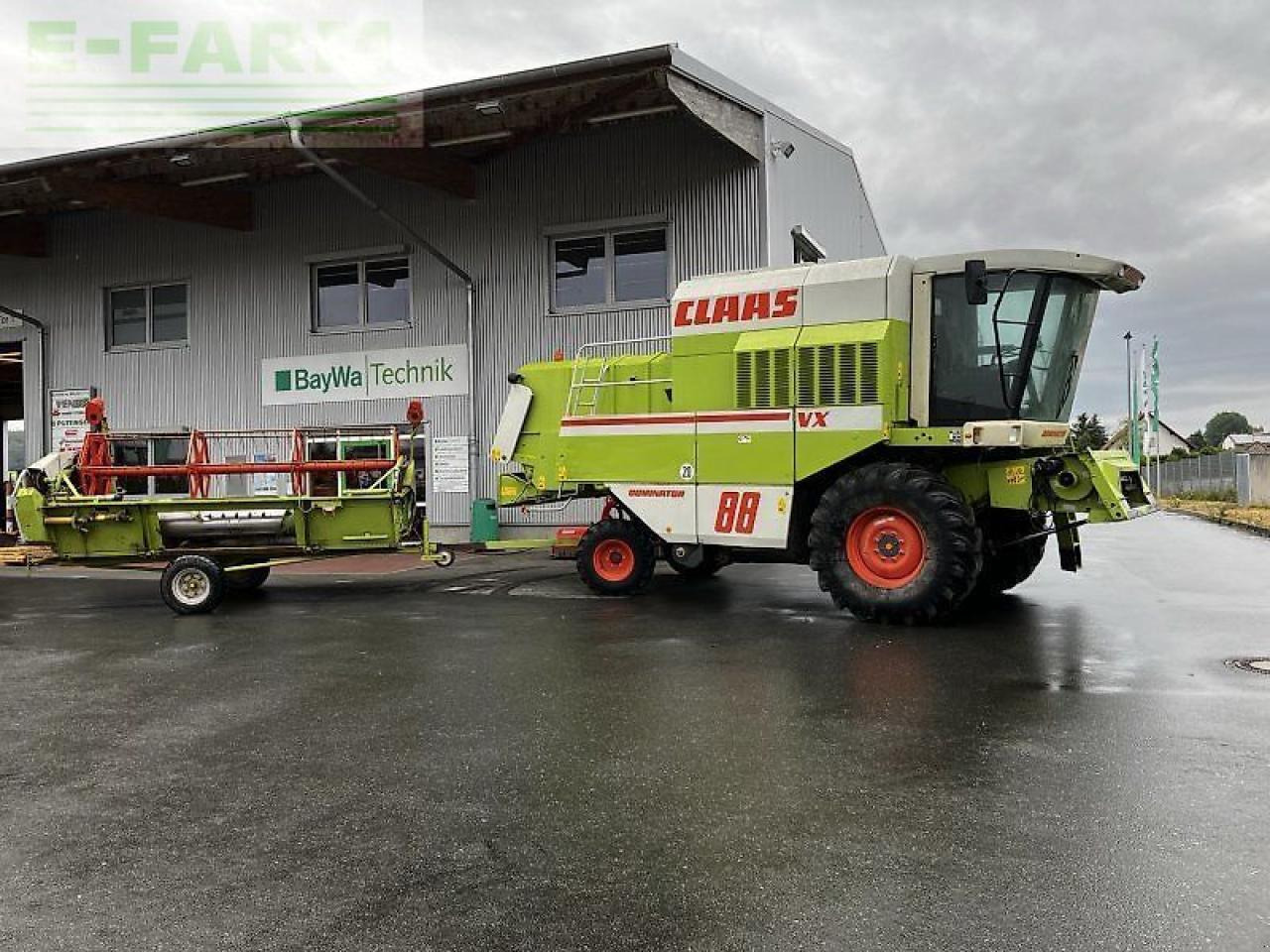 CLAAS dominator 88 vx - Autokombajnë: foto 2 CLAAS dominator 88 vx - Autokombajnë: foto 2