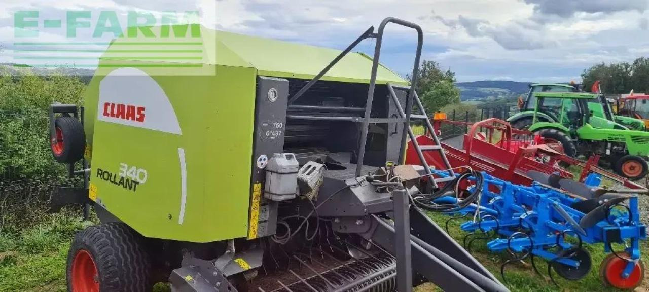 CLAAS rollant 340 - Dengmbledhëse katrore: foto 1 CLAAS rollant 340 - Dengmbledhëse katrore: foto 1