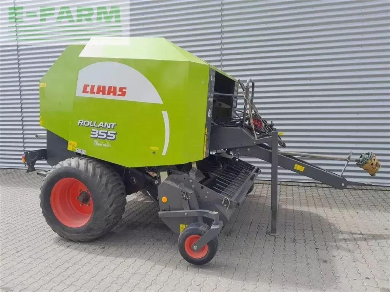 CLAAS rollant 355 - Dengmbledhëse katrore: foto 1 CLAAS rollant 355 - Dengmbledhëse katrore: foto 1
