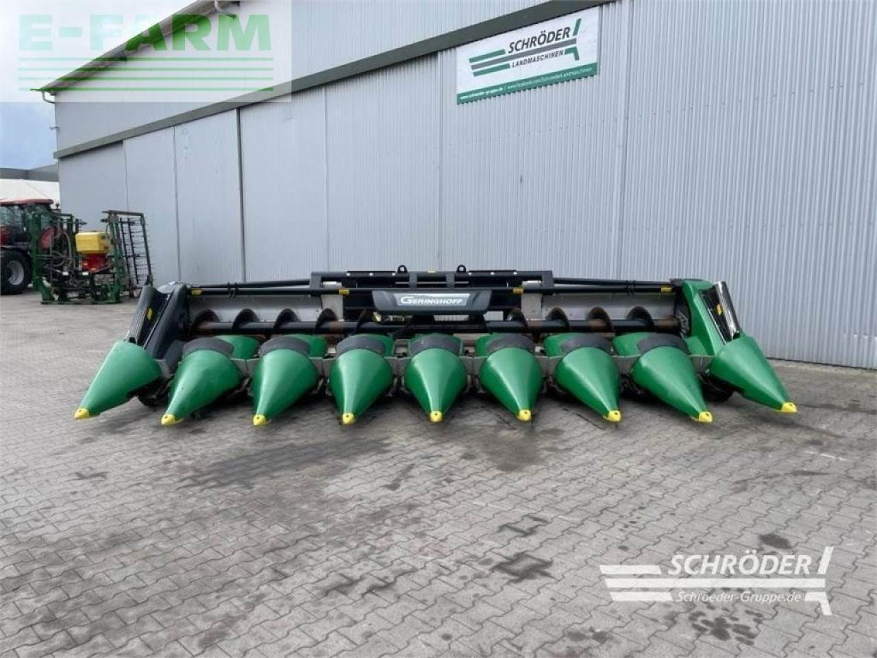 Koka e korrëses foragjere Geringhoff mais star horizon 800 b: foto 6