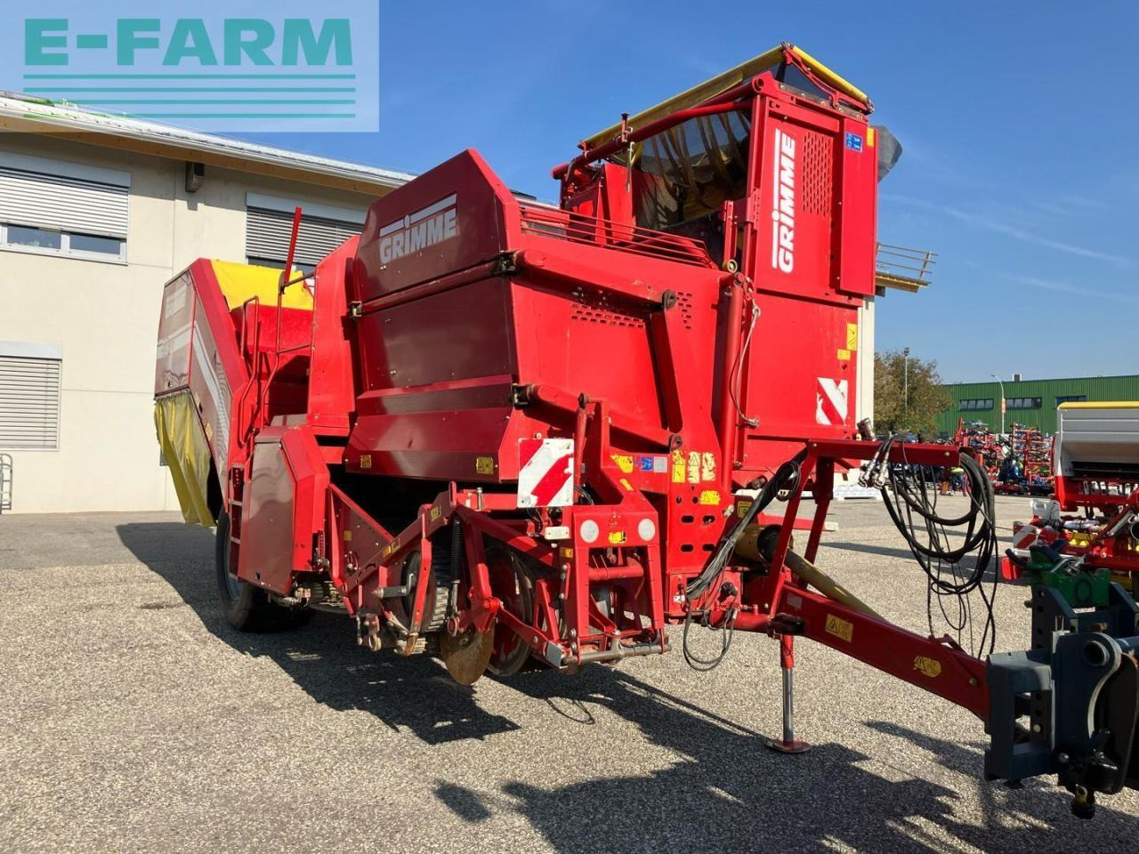 Grimme SE 85-55 - Makinë për nxjerrjen e patateve: foto 4 Grimme SE 85-55 - Makinë për nxjerrjen e patateve: foto 4