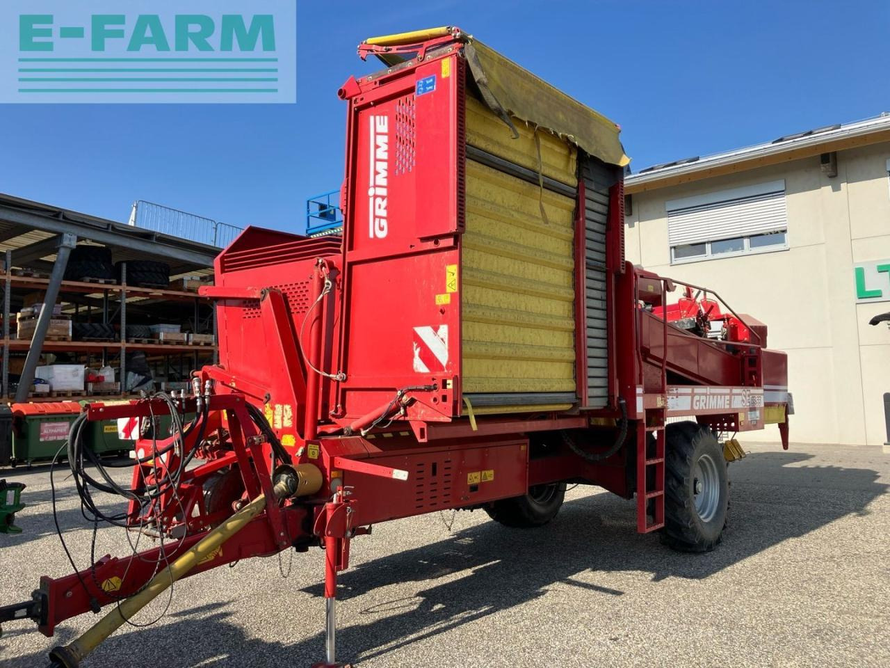 Grimme SE 85-55 - Makinë për nxjerrjen e patateve: foto 1 Grimme SE 85-55 - Makinë për nxjerrjen e patateve: foto 1