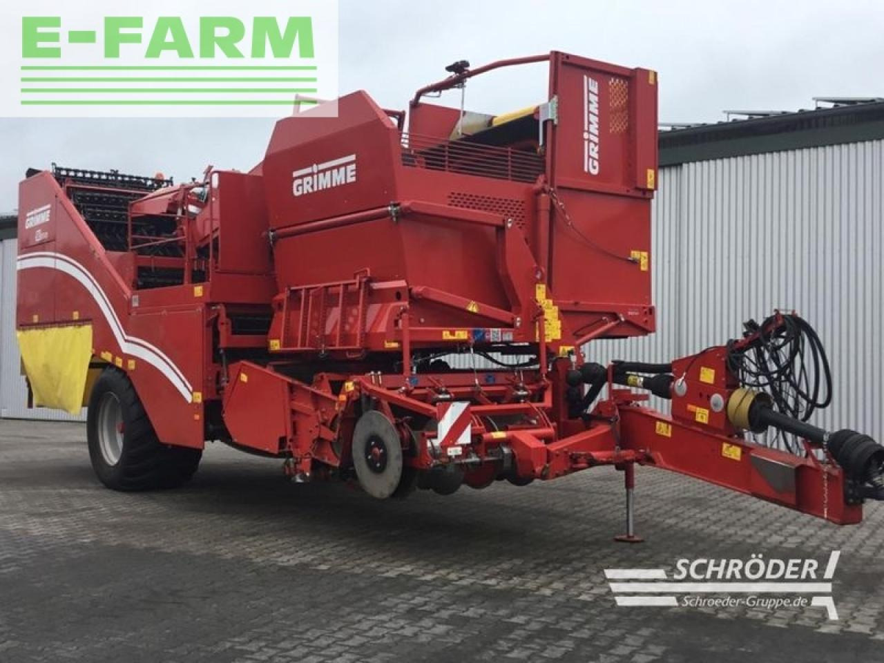 Grimme se 150-60 - Makinë për nxjerrjen e patateve: foto 2 Grimme se 150-60 - Makinë për nxjerrjen e patateve: foto 2