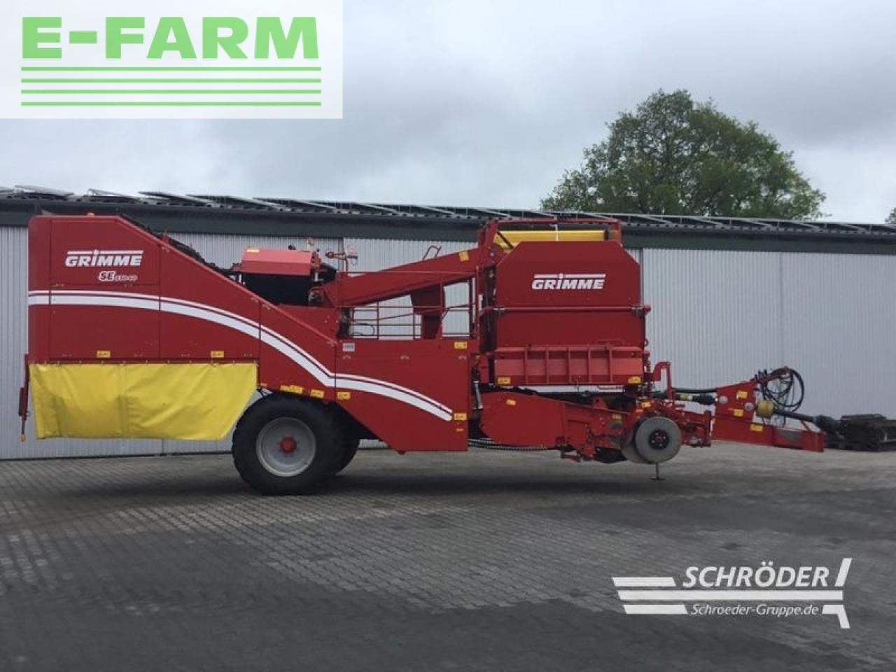 Grimme se 150-60 - Makinë për nxjerrjen e patateve: foto 1 Grimme se 150-60 - Makinë për nxjerrjen e patateve: foto 1
