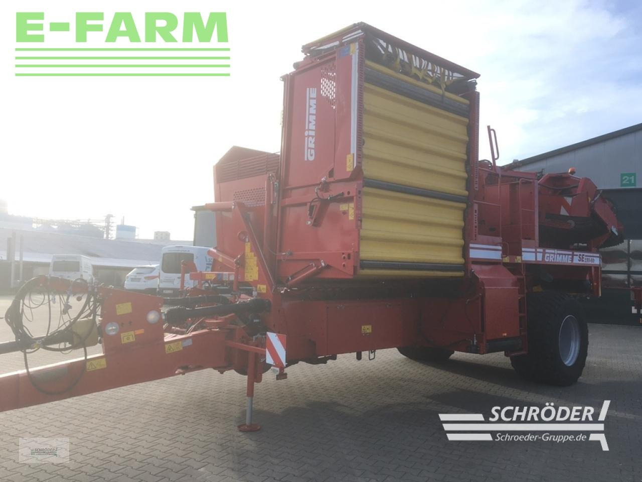 Grimme se 150-60 ub xxl - Makinë për nxjerrjen e patateve: foto 3 Grimme se 150-60 ub xxl - Makinë për nxjerrjen e patateve: foto 3