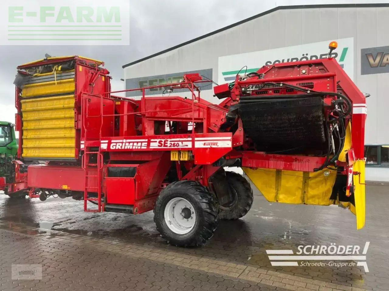 Grimme se 260 ub - Makinë për nxjerrjen e patateve: foto 3 Grimme se 260 ub - Makinë për nxjerrjen e patateve: foto 3