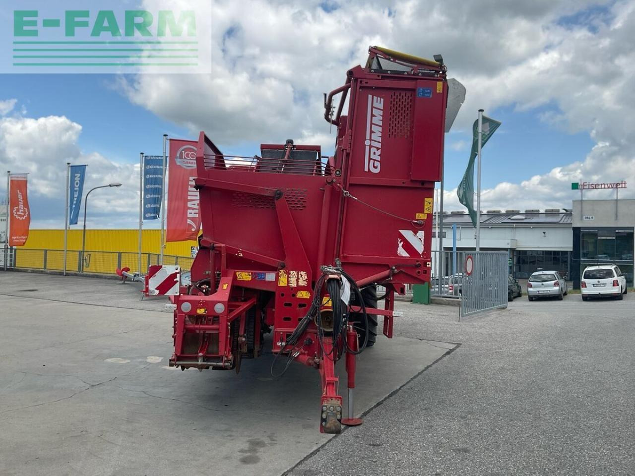 Grimme se 85-55 - Makinë për nxjerrjen e patateve: foto 5 Grimme se 85-55 - Makinë për nxjerrjen e patateve: foto 5
