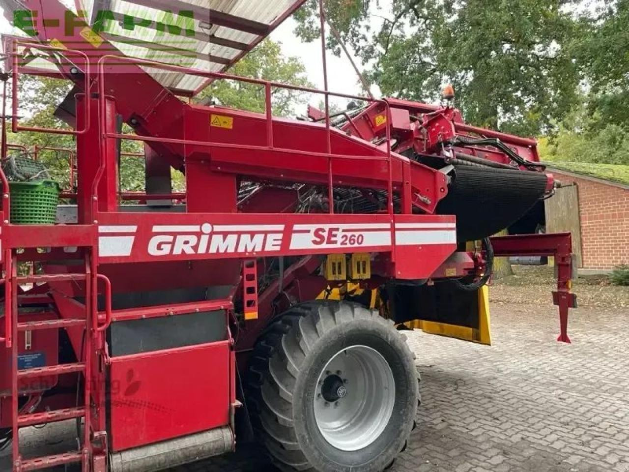 Grimme se260 terra - Makinë për nxjerrjen e patateve: foto 4 Grimme se260 terra - Makinë për nxjerrjen e patateve: foto 4
