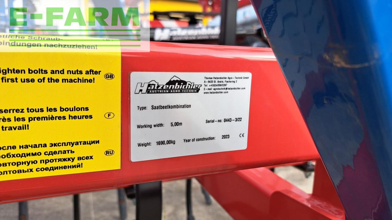 Mbjellëse e kombinuar në radhë Hatzenbichler Saatbettkombination 5 m: foto 9 Mbjellëse e kombinuar në radhë Hatzenbichler Saatbettkombination 5 m: foto 9