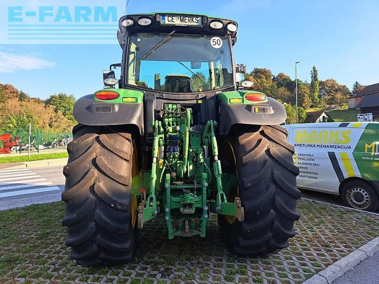 Traktor John Deere 6195r: foto 6