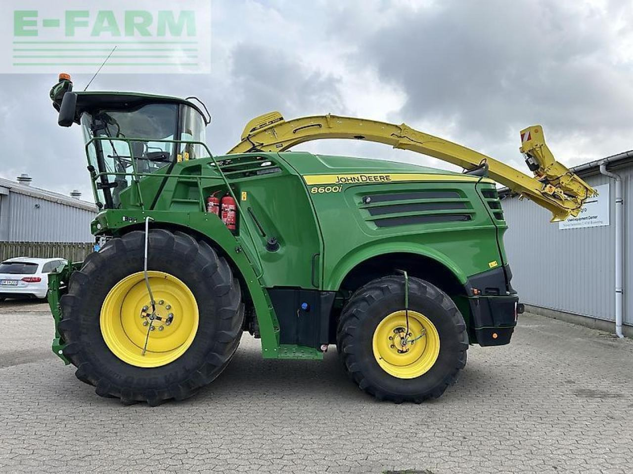 Korrëse foragjere John Deere 8600i: foto 21