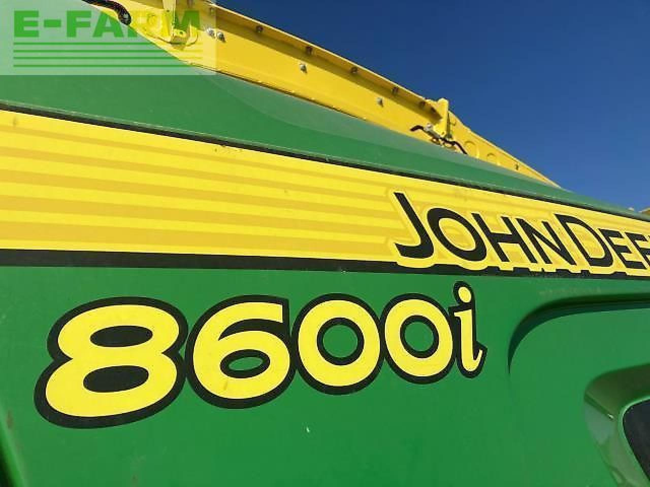 Korrëse foragjere John Deere 8600i: foto 18
