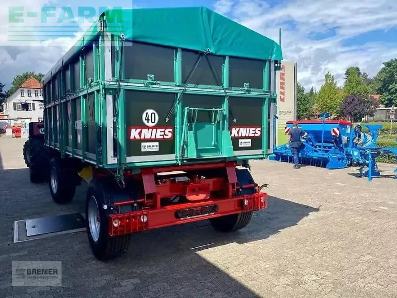 Knies kd 180 - Rimorkio bujqësore vetëshkarkuese/ Shkarkues: foto 3 Knies kd 180 - Rimorkio bujqësore vetëshkarkuese/ Shkarkues: foto 3