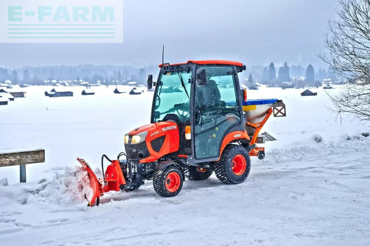 Traktor Kubota bx231 winterdienstpaket: foto 7