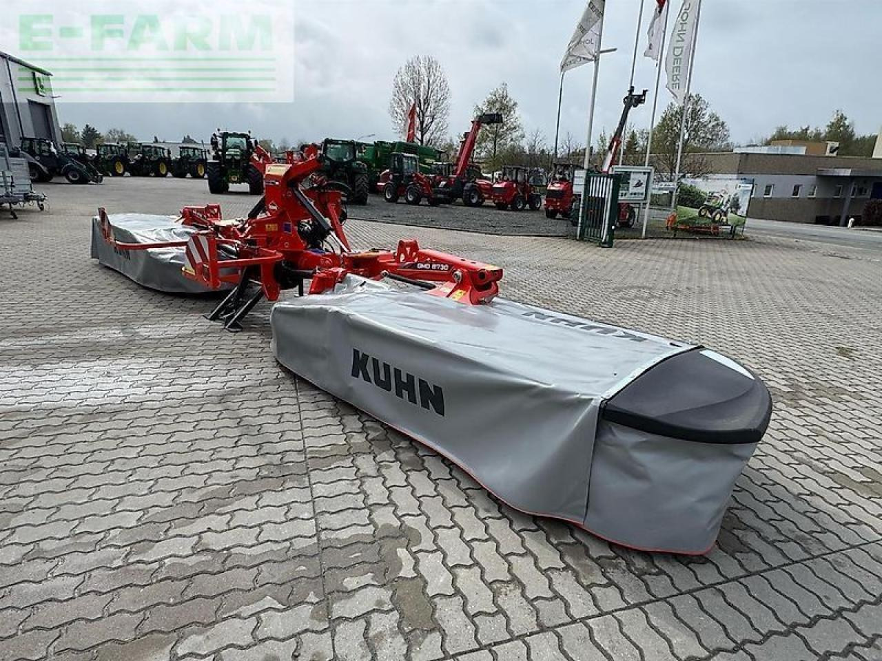 Kuhn gmd 8730-ff - Korrëse bari: foto 3 Kuhn gmd 8730-ff - Korrëse bari: foto 3