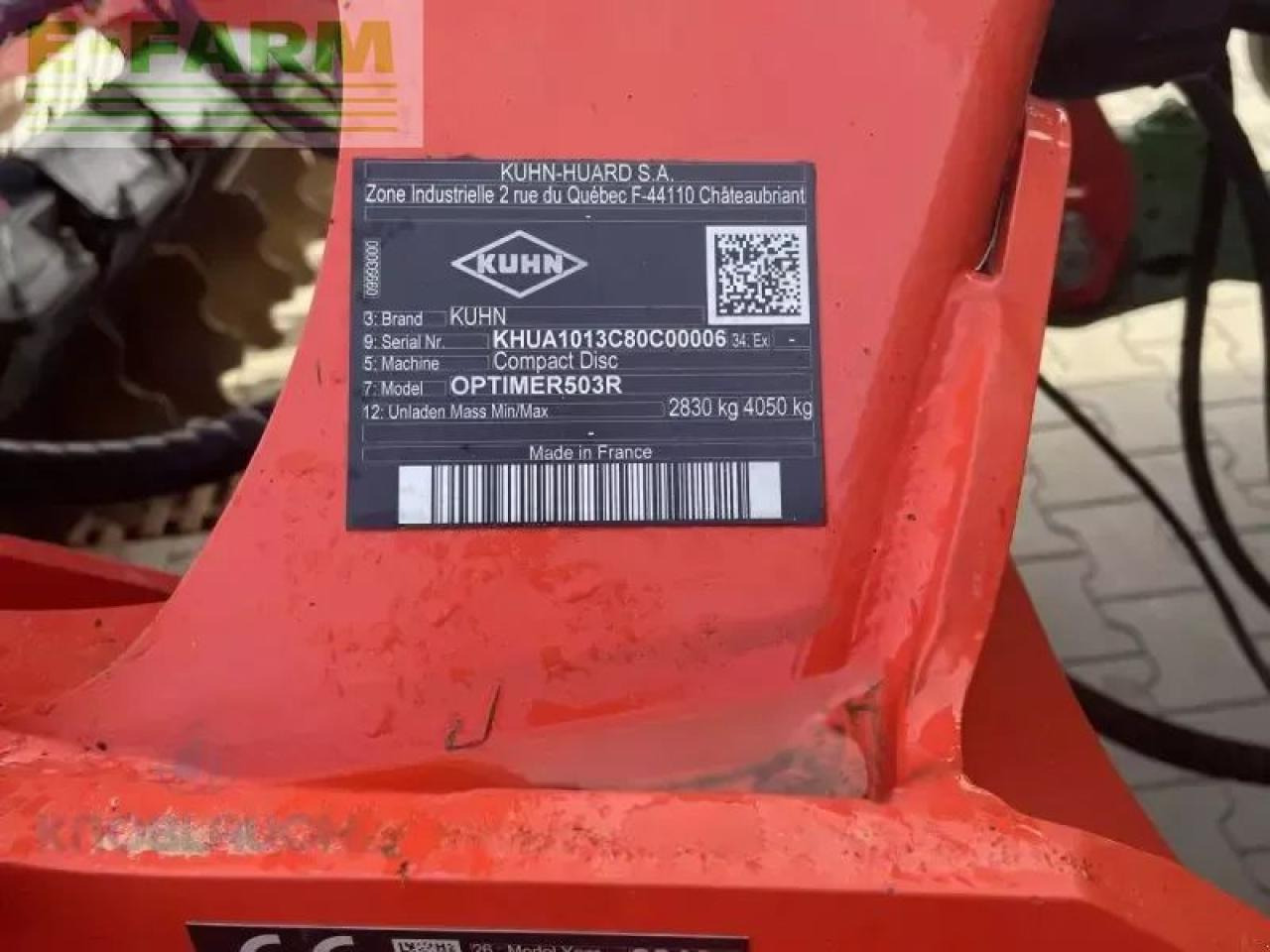 Kuhn optimer + 503r - Lesë me disk: foto 5 Kuhn optimer + 503r - Lesë me disk: foto 5