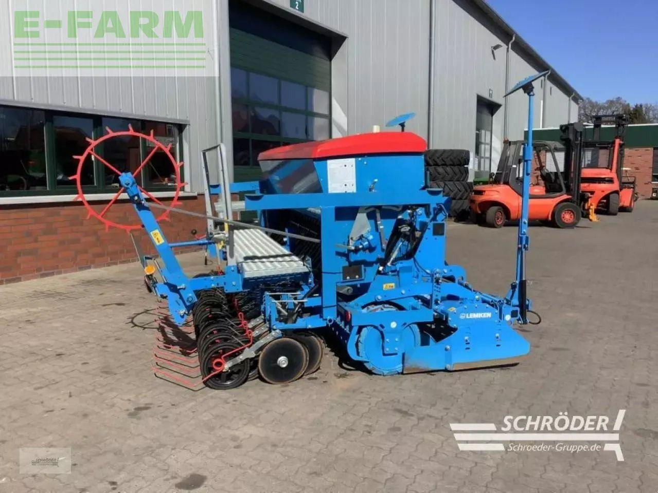 Lemken zirkon 8/300 + saphir 9/300 - Mbjellëse e kombinuar në radhë: foto 5 Lemken zirkon 8/300 + saphir 9/300 - Mbjellëse e kombinuar në radhë: foto 5