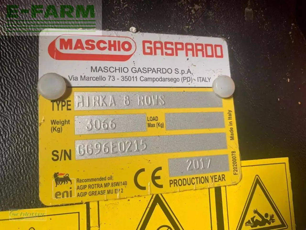 Maschio mirka 8 reihen - Makinë mbjellëse precize: foto 2 Maschio mirka 8 reihen - Makinë mbjellëse precize: foto 2