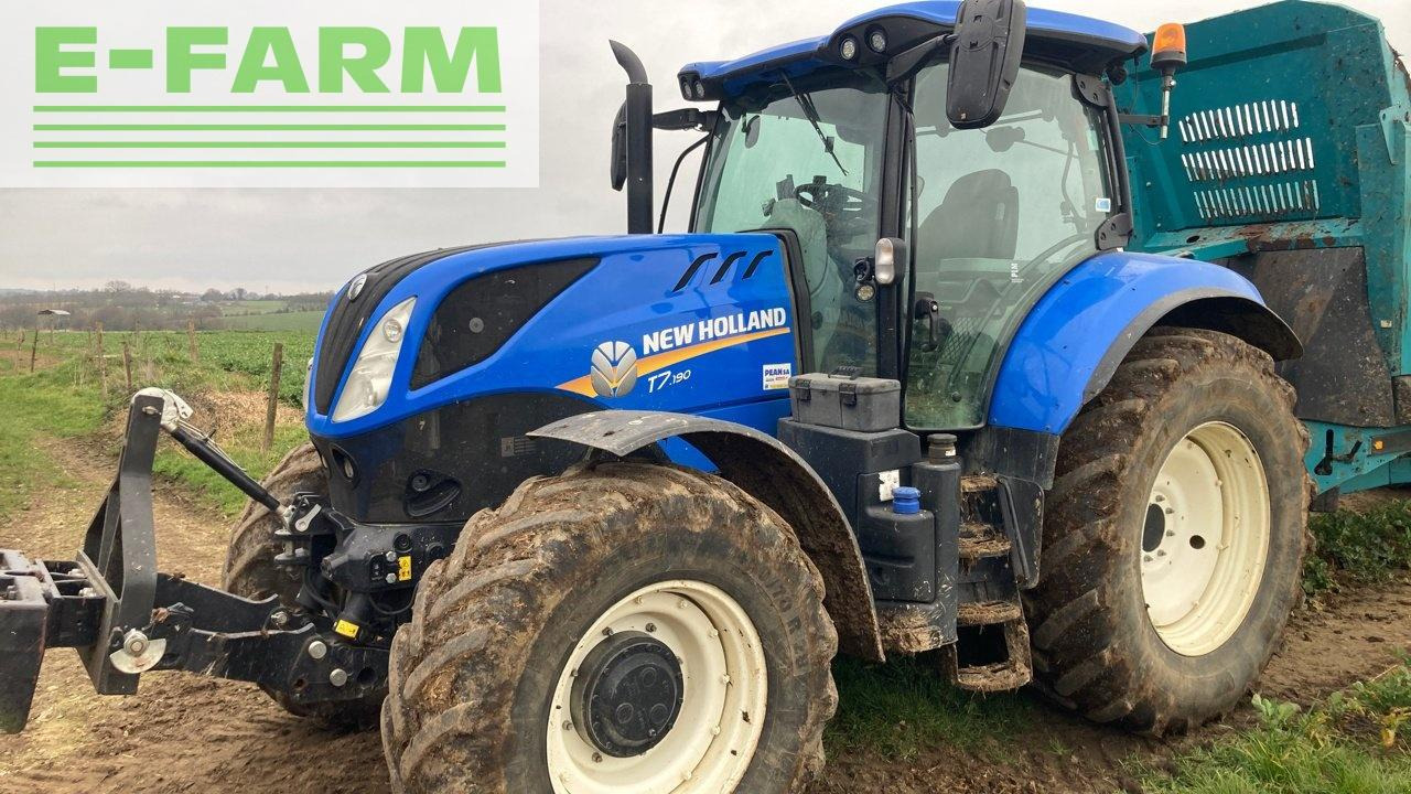 New Holland t7.190 - Traktor: foto 1 New Holland t7.190 - Traktor: foto 1