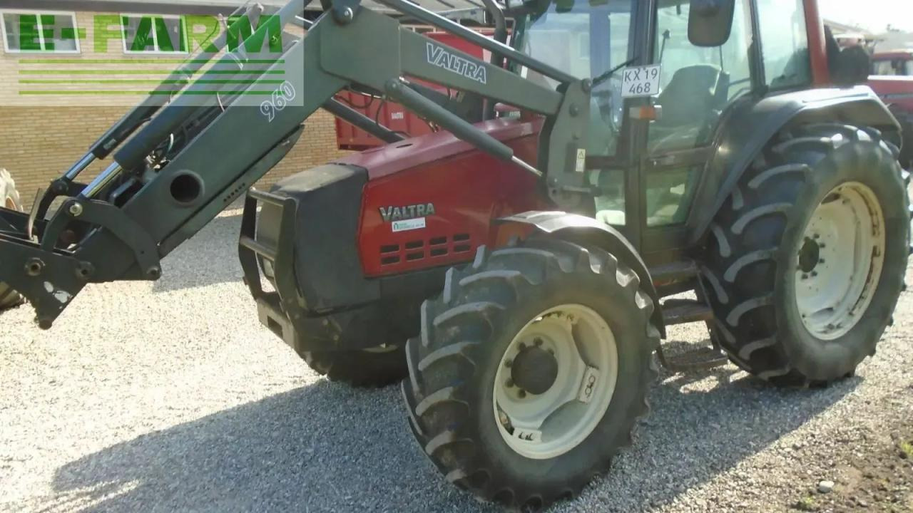Valtra 6550 hi tec / ålø 960 frontlæsser - Traktor: foto 2 Valtra 6550 hi tec / ålø 960 frontlæsser - Traktor: foto 2