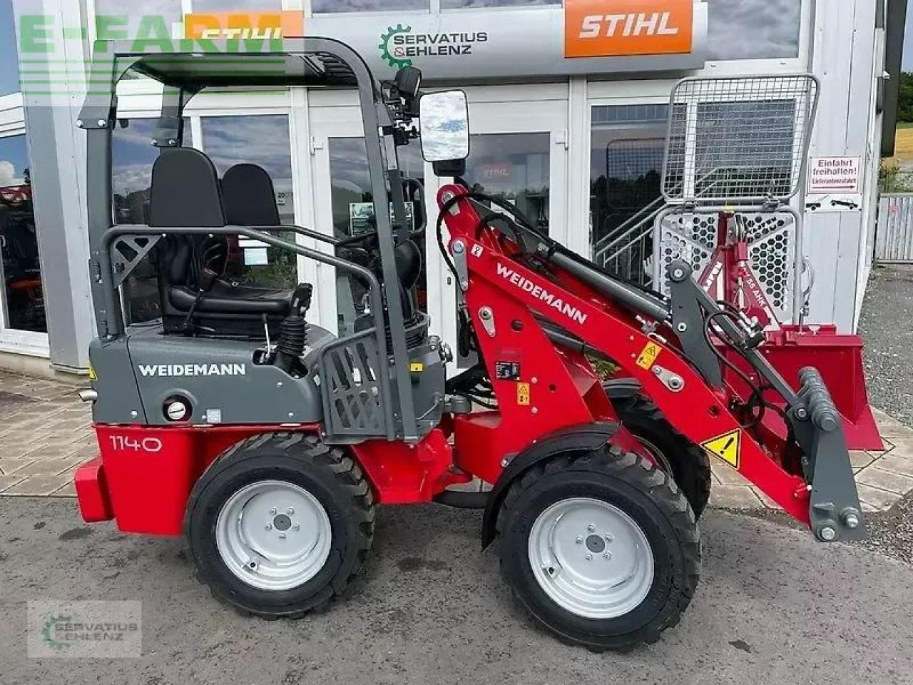 Weidemann 1140 - Fadrom me goma: foto 1 Weidemann 1140 - Fadrom me goma: foto 1