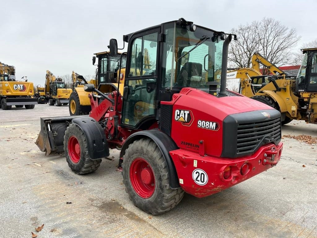 CAT 908 M, bis 35 km/h, Allrad, hydr. Schnellwechsler - Fadrom me goma: foto 3 CAT 908 M, bis 35 km/h, Allrad, hydr. Schnellwechsler - Fadrom me goma: foto 3