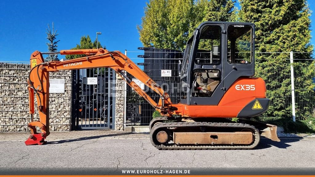 Lizingu i Hitachi EX35, Minibagger, Schnellwechsler MS03, Knickmatik  Hitachi EX35, Minibagger, Schnellwechsler MS03, Knickmatik: foto 12
