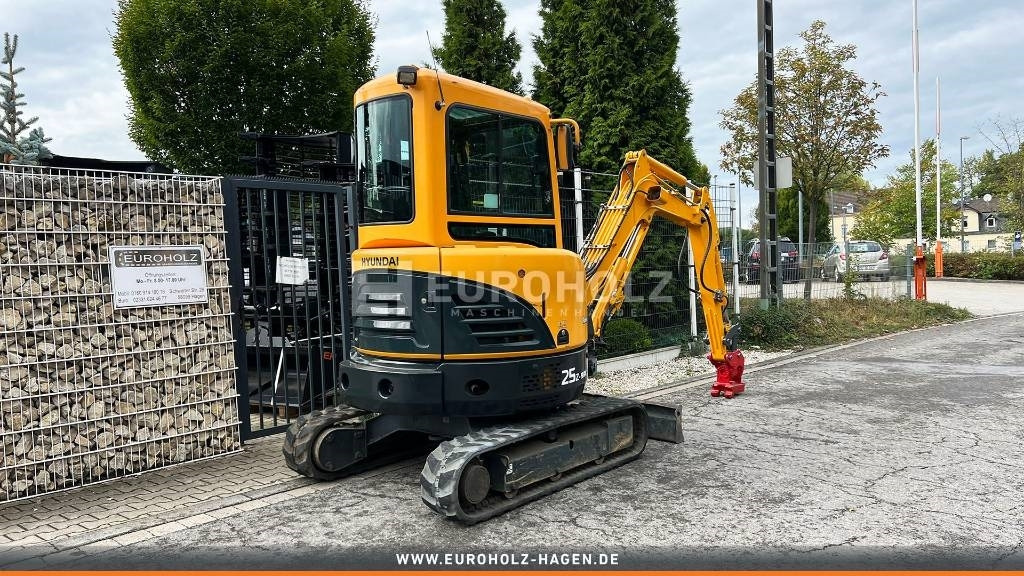 Hyundai Minibagger Robex 25 Z 9AK Powertilt Schnellw. MS03 - Miniekskavator: foto 1 Hyundai Minibagger Robex 25 Z 9AK Powertilt Schnellw. MS03 - Miniekskavator: foto 1