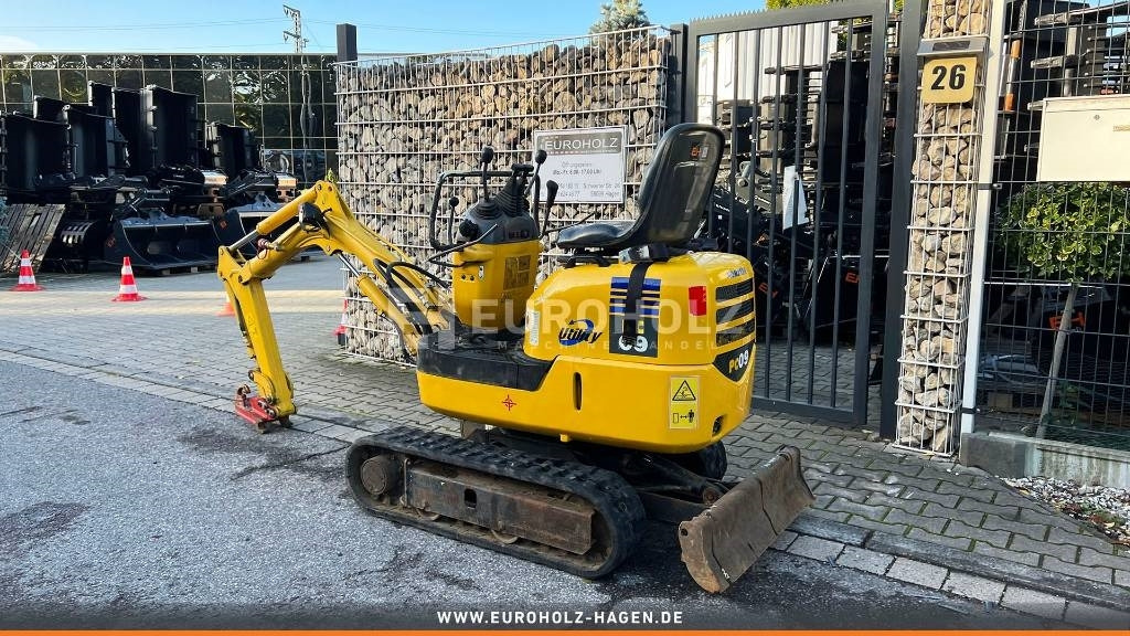 Komatsu Minibagger PC09, Schnellwechsler MS01, Knickmatick - Miniekskavator: foto 3 Komatsu Minibagger PC09, Schnellwechsler MS01, Knickmatick - Miniekskavator: foto 3