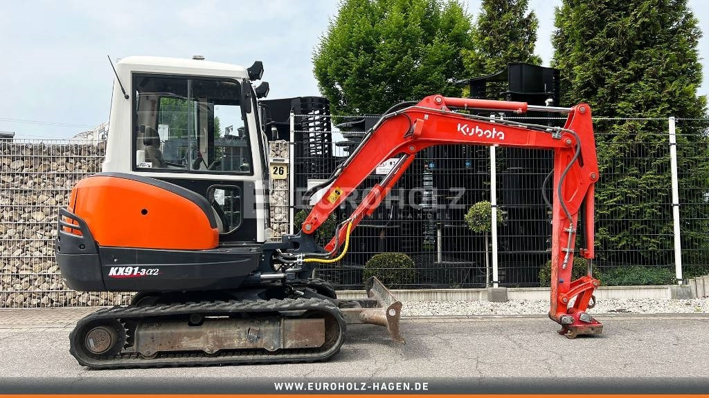 Kubota Minibagger KX 91-3 S2 mit Schnellwechsler MS03 - Miniekskavator: foto 1 Kubota Minibagger KX 91-3 S2 mit Schnellwechsler MS03 - Miniekskavator: foto 1