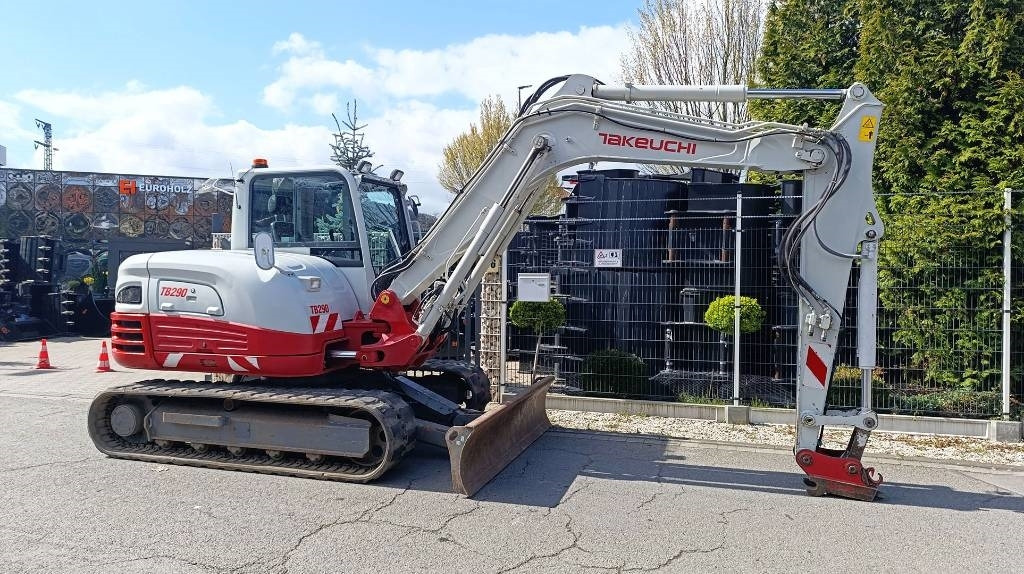 Takeuchi Minibagger TB 290 Schnellwechsler hydraulisch MS08 - Miniekskavator: foto 5 Takeuchi Minibagger TB 290 Schnellwechsler hydraulisch MS08 - Miniekskavator: foto 5