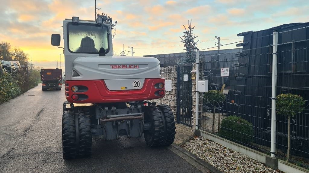 Ekskavator me goma Takeuchi TB 295 W, Powertilt, Schnellwechsler MS08, Klima: foto 8