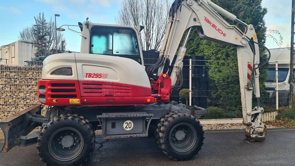 Ekskavator me goma Takeuchi TB 295 W, Powertilt, Schnellwechsler MS08, Klima: foto 17