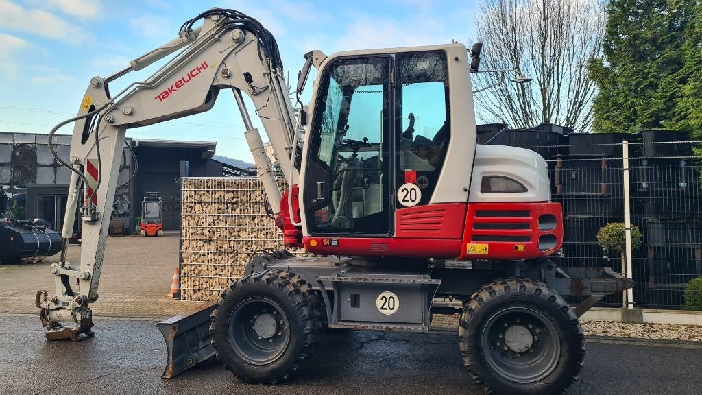 Ekskavator me goma Takeuchi TB 295 W, Powertilt, Schnellwechsler MS08, Klima: foto 26