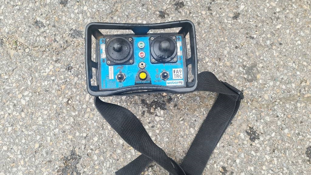 Pllakë vibratori Weber TRC 86, Grabenwalze mit Fernbedienung, nur 101 Bh: foto 11