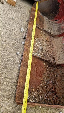 Big Böschungslöffel 100cm mit Lehnhoff MS01 Aufnahme - Kovë: foto 4 Big Böschungslöffel 100cm mit Lehnhoff MS01 Aufnahme - Kovë: foto 4