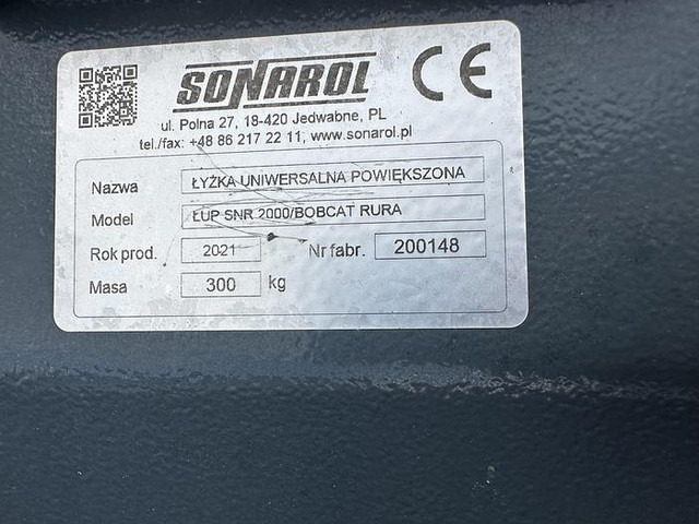 Big Schwergutschaufel 200 cm mit Bobcat Teleskoplader Aufnahme - Kokë: foto 4 Big Schwergutschaufel 200 cm mit Bobcat Teleskoplader Aufnahme - Kokë: foto 4