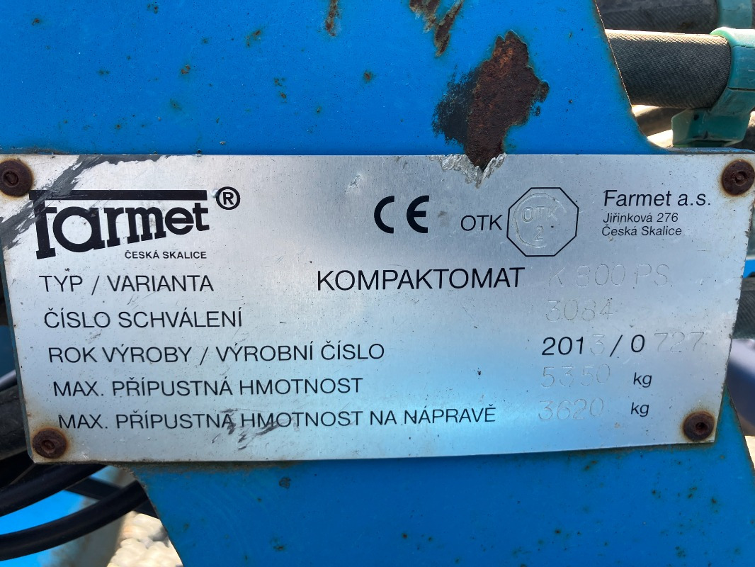 Farmet Kompaktomat K800 PS - Lesë: foto 2 Farmet Kompaktomat K800 PS - Lesë: foto 2
