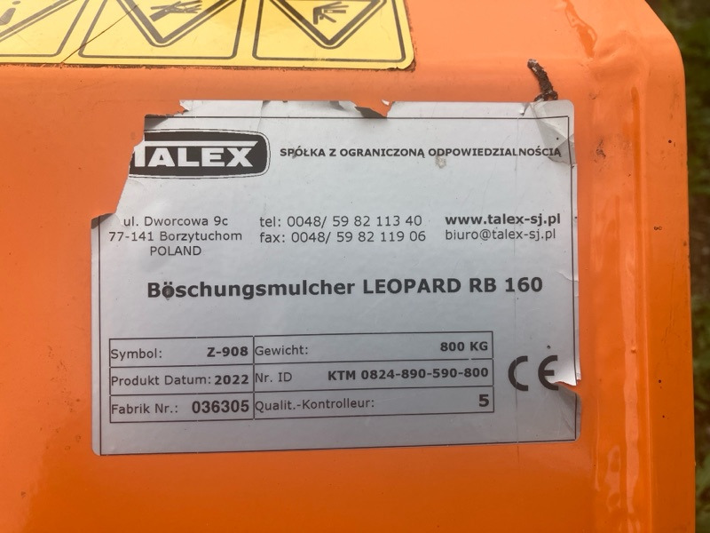 Talex Leopard RB 160 - Trince: foto 2 Talex Leopard RB 160 - Trince: foto 2