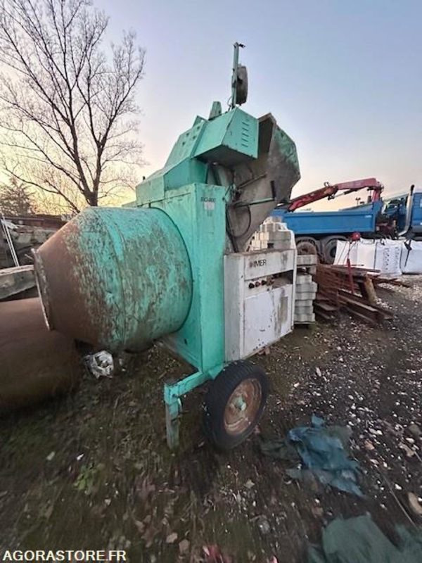 BETONNIERE IMER AVEC CHARGEUR 400 LITRES - Betoniere: foto 2 BETONNIERE IMER AVEC CHARGEUR 400 LITRES - Betoniere: foto 2