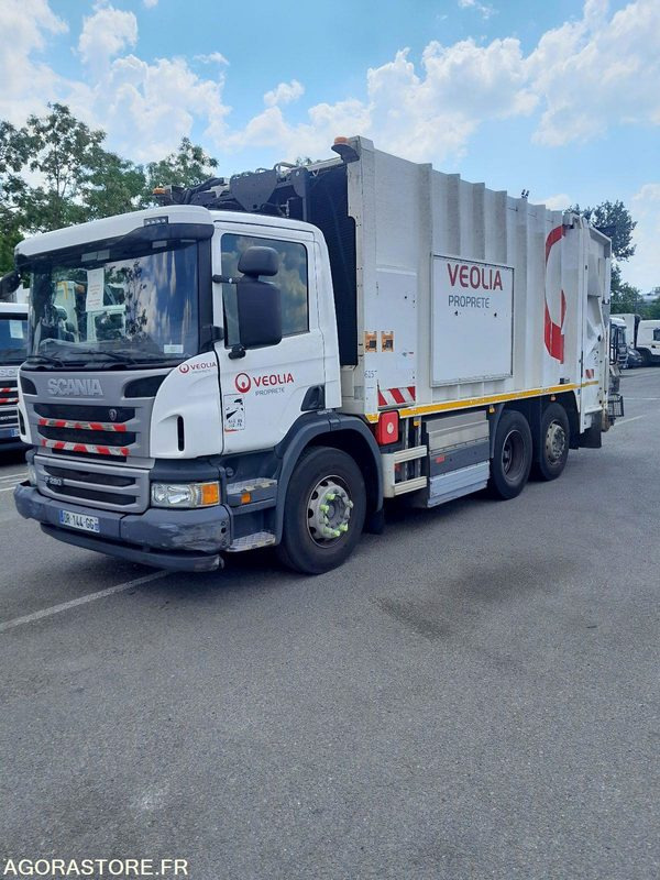 BOM 26T SCANIA GNC (6157- 66ICAM571X) - Kamion mbeturinash: foto 5 BOM 26T SCANIA GNC (6157- 66ICAM571X) - Kamion mbeturinash: foto 5